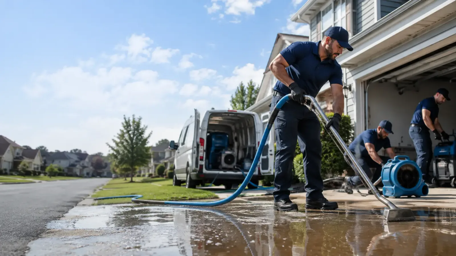 Flood Damage Restoration in Calliham, TX